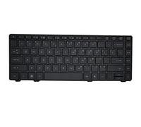 fqparts La Tastiera del Laptop è Adatta per HP EliteBook 8460p Nero Edizione degli Stati Uniti degli Stati Uniti