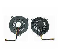 fqparts Laptop CPU Raffreddare Fan per ASUS A6000 A6F A6G A6Ga A6J A6Ja A6JC A6Je A6Jm A6K A6Km A6Kt A6L A6M A6Ne A6R A6Rp A6T A6Tc A6U A6V A6Va A6Vc A6Vm Nero
