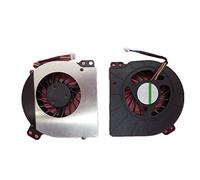fqparts Laptop CPU Raffreddare Fan per dell Latitude E5410 Nero