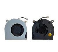 fqparts Laptop CPU Raffreddare Fan per dell Latitude E6400 Nero