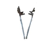 fqparts Replacement Computer Portatile Schermo a Cristalli liquidi Cerniere ASSE per for Acer for Chromebook 311 C721 Argento Left & Right