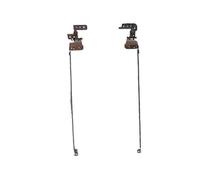 fqparts Replacement Computer Portatile Schermo a Cristalli liquidi Cerniere ASSE per for Acer for TravelMate 5744 5744Z Argento Left & Right