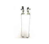 fqparts Replacement Computer Portatile Schermo a Cristalli liquidi Cerniere ASSE per for HP 240 G3 Argento