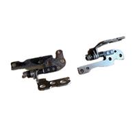 fqparts Replacement Computer Portatile Schermo a Cristalli liquidi Cerniere ASSE per for HP EliteBook 745 G4 Argento