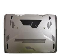 fqparts Replacement Guscio Inferiore per Laptop Cover D Shell per for ASUS for ROG Huracan G21CN Argento