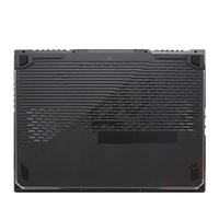 fqparts Replacement Guscio Inferiore per Laptop Cover D Shell per for ASUS for ROG Strix Scar III G731GW Nero