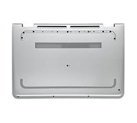 fqparts Replacement Guscio Inferiore per Laptop Cover D Shell per for HP Pavilion m3-u000 x360 m3-u100 x360 Color Argento