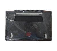 fqparts Replacement Guscio Inferiore per Laptop Cover D Shell per for Lenovo Legion Y730-15ICH Color Nero