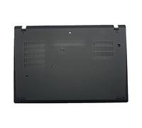 fqparts Replacement Guscio Inferiore per Laptop Cover D Shell per for Lenovo ThinkPad P43s Color Nero