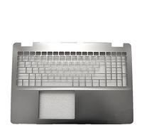 fqparts Replacement La Shell Attorno alla Tastiera C Conchiglia Shell per for dell for Inspiron 15 5584 Argento 0DFX5J