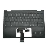 fqparts Replacement La Shell Attorno alla Tastiera C Conchiglia Shell & Tastiera per for Acer for Chromebase CA24I CA24I2 CA24V2 Nero Layout Inglese Americano