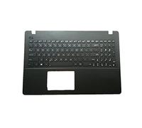 fqparts Replacement La Shell Attorno alla Tastiera C Conchiglia Shell & Tastiera per for ASUS X551 X551CA X551MA X550VB X550VC X550VL X550VX X550WA X550WE X550ZA X550ZE Nero Layout Inglese Americano