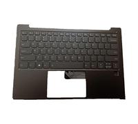 fqparts Replacement La Shell Attorno alla Tastiera C Conchiglia Shell & Tastiera per for Lenovo ideapad 730S-13IML 730S-13IWL Color Nero Layout Inglese Americano