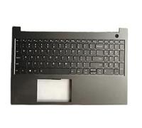 fqparts Replacement La Shell Attorno alla Tastiera C Conchiglia Shell & Tastiera per for Lenovo per ThinkBook 15-IIL 15-IML Color Nero Layout Inglese Americano