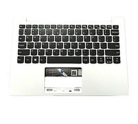 fqparts Replacement La Shell Attorno alla Tastiera C Conchiglia Shell & Tastiera per for Lenovo Winbook ideapad 120S-11IAP Color Bianca Layout Inglese Americano 5CB0P23921