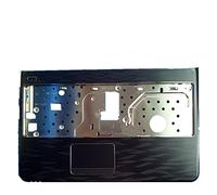 fqparts Replacement La Shell Attorno alla Tastiera C Conchiglia Shell & Touchpad per for dell for Inspiron M501R Nero
