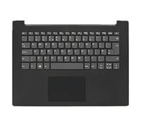 fqparts Replacement La Shell Attorno alla Tastiera C Conchiglia Shell & Touchpad & Tastiera per for Lenovo V145-14AST Color Nero Layout Inglese Americano