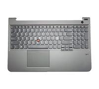 fqparts Replacement La Shell Attorno alla Tastiera C Conchiglia Shell & Touchpad & Tastiera per for Lenovo ThinkPad S5 2nd Gen Color Nero Layout Inglese Americano