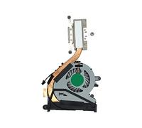 fqparts Replacement Laptop Raffreddare Fan & Radiatore per for Sony SVF14N SVF14N190X SVF14N21CXB SVF14N21CXP SVF14N21CXS SVF14N23CLB SVF14N23CXB SVF14N23CXP SVF14N23CXS SVF14N25CDS Nero