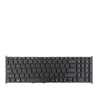 fqparts Replacement Tastiera del Computer Portatile per for Acer for Aspire A317-51 A317-51G A317-51K A317-51KG Nero Layout Inglese Americano