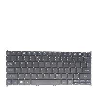fqparts Replacement Tastiera del Computer Portatile per for Acer for Aspire Switch SW5-171 SW5-171P Nero Layout Inglese Americano