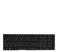 fqparts Replacement Tastiera del Computer Portatile per for Acer for Aspire V3-531 V3-531G Nero Layout Inglese Americano