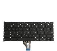 fqparts Replacement Tastiera del Computer Portatile per for Acer for Chromebook 11 C740 Nero Layout Inglese Americano