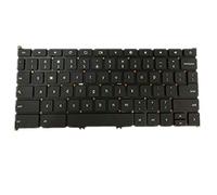 fqparts Replacement Tastiera del Computer Portatile per for Acer for Chromebook Spin 11 R751T R751TN Nero Layout Inglese Americano