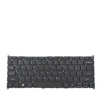 fqparts Replacement Tastiera del Computer Portatile per for Acer for Swift SF113-31 Nero Layout Inglese Americano