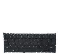 fqparts Replacement Tastiera del Computer Portatile per for Acer for Swift SF313-51 Nero Layout Inglese Americano