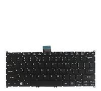 fqparts Replacement Tastiera del Computer Portatile per for Acer for TravelMate B115-M B115-MP Nero Layout Inglese Americano