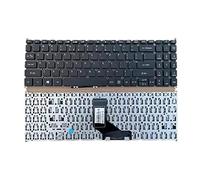 fqparts Replacement Tastiera del Computer Portatile per for Acer for TravelMate TMP215-53 TMP215-53G Nero Layout Inglese Americano