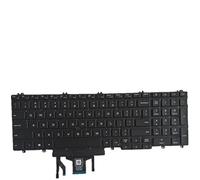 fqparts Replacement Tastiera del Computer Portatile per for dell for Precision 15 3541 Versione Americana Nero MMH7V