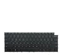 fqparts Replacement Tastiera del Computer Portatile per for dell for Precision 17 5750 Versione Americana Nero