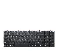 fqparts Replacement Tastiera del Computer Portatile per for Hasee for God of War for K660E K660D Versione Americana Nero con retroilluminazione