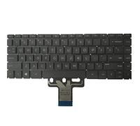 fqparts Replacement Tastiera del Computer Portatile per for HP Pavilion 14-ce0000 14-ce0100 14-ce0400 14-ce1000 14-ce1300 14-ce1600 14-ce2000 14-ce3000 Nero Layout Inglese Americano