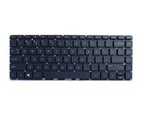fqparts Replacement Tastiera del Computer Portatile per for HP Pavilion 14-v000 14-v100 14-v200 14-v200 Nero Layout Inglese Americano