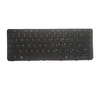 fqparts Replacement Tastiera del Computer Portatile per for HP ProBook 640 G2 Nero Layout Inglese Americano