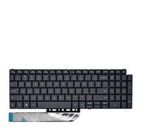 fqparts Tastiera del Computer Portatile per dell Inspiron 15 5584 Versione Americana Colore Nero MP-13N83USJ442