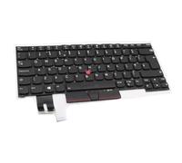 fqparts Tastiera del Computer Portatile per for Lenovo for ThinkBook 14s Yoga Nero UK Edition