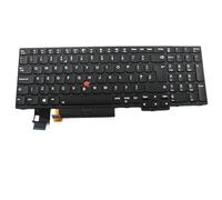 fqparts Tastiera del Computer Portatile per for Lenovo for Thinkpad L590 Nero UK Edition