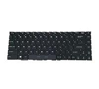 fqparts Tastiera del Computer Portatile per for MSI for Bravo 15 A4DC/A4DCR/A4DD/A4DDR (MS-16WK) Nero Layout Inglese Americano
