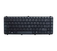 fqparts Tastiera del Computer Portatile per HP Compaq Presario CQ60-200 200ED 200EG 200EL 200EM 200EO 200EP 200ES 200ET 201AU 201EE 201EL 202AU 202ED 202EL 202ER 202ES Nero Layout Inglese Americano
