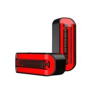 FQQKMA indicatore Indicatore Di Direzione Per Moto Da 2 Pezzi | Indicatore Di Direzione Per Moto Da 2 Pezzi Segnale 12V A LED Per Acqua Corrente Diurna Per