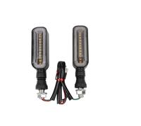FQQKMA indicatore Indicatori Di Direzione A LED Per Moto | Indicatori Di Direzione A LED Per Moto Lampeggiatore Acqua Che Scorre Luce Universale Da 10 Mm Anteriore