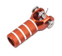 FQQKMA Leva Cambio Leva del cambio, leva, pedale freno posteriore, piastra di punta a gradino per Pit Bike per EXCF XCW 530 105 625 990 con molla a vite