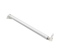 FQRDKT Chiudiporta Automatico, Cerniera per Porta a Chiusura Automatica, Riduzione Del Rumore, Professionale, Resistente All'usura, Smorzamento, Uso Comm, Bianco non a filo 25 mm