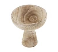 FQRDKT Ciotola per Frutta in Legno, Ciotola per Snack, Multiuso, Facile Da Pulire, Porta Frutta per Tavolo, Bancone Della Cucina, Tavolo Da Pranzo, Legna