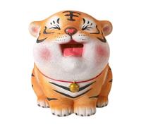 FQRDKT Salvadanaio a Forma di Tigre, Decorazione per La Casa, Salvadanaio in Resina, Scatola per Il Risparmio di Denaro, per Studio, Camera da Letto, Soggior, Non tolto