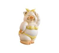 FQRDKT Statuetta di Maiale Salva-Monete per Decorazioni Domestiche E Regali, porcellino